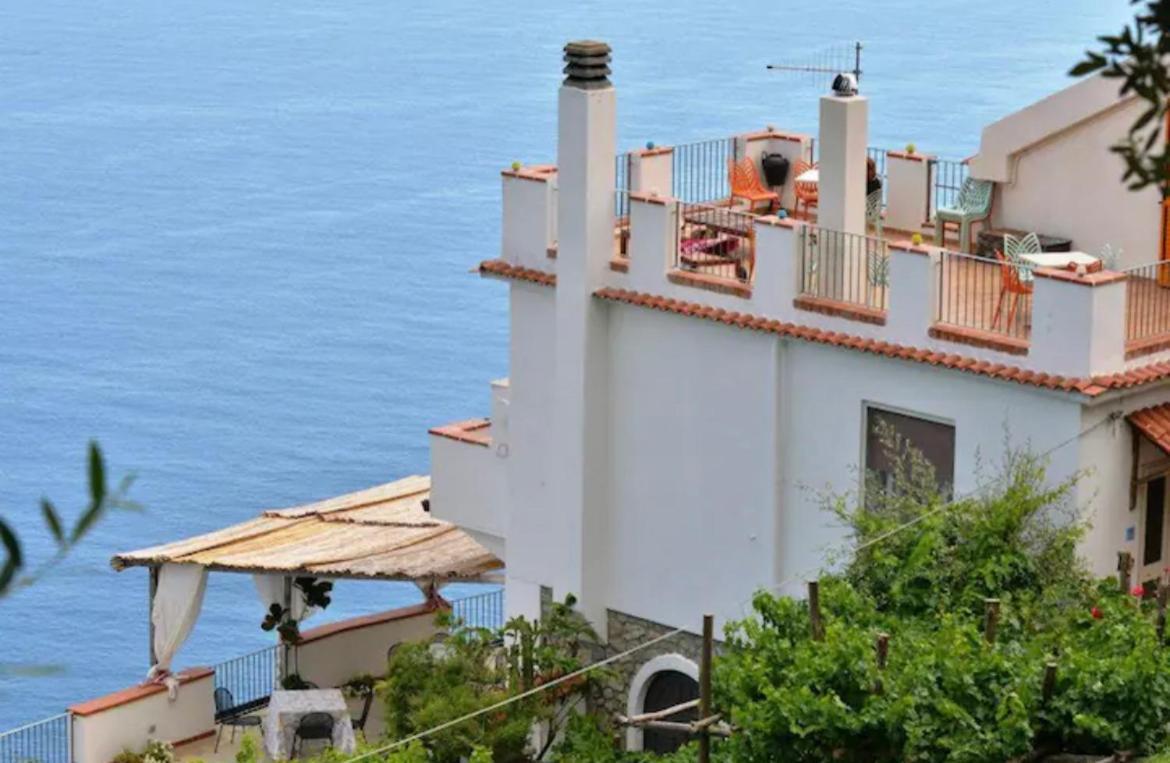 Vila Casa Njulinella Furore Exteriér fotografie