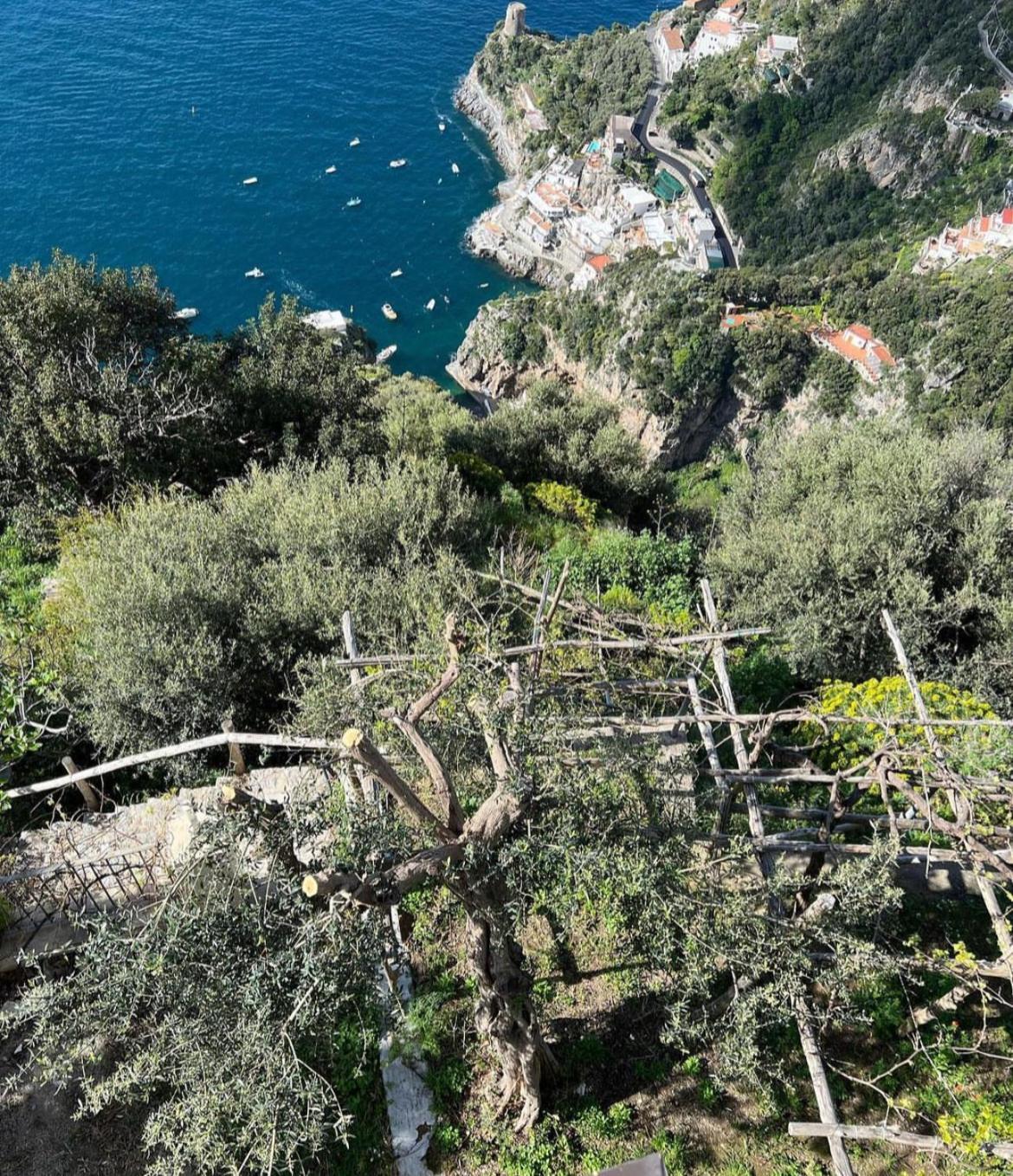Vila Casa Njulinella Furore Exteriér fotografie
